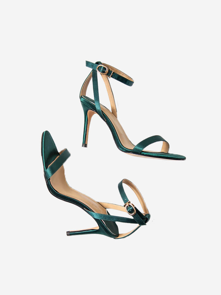 Chaussures vert émeraude